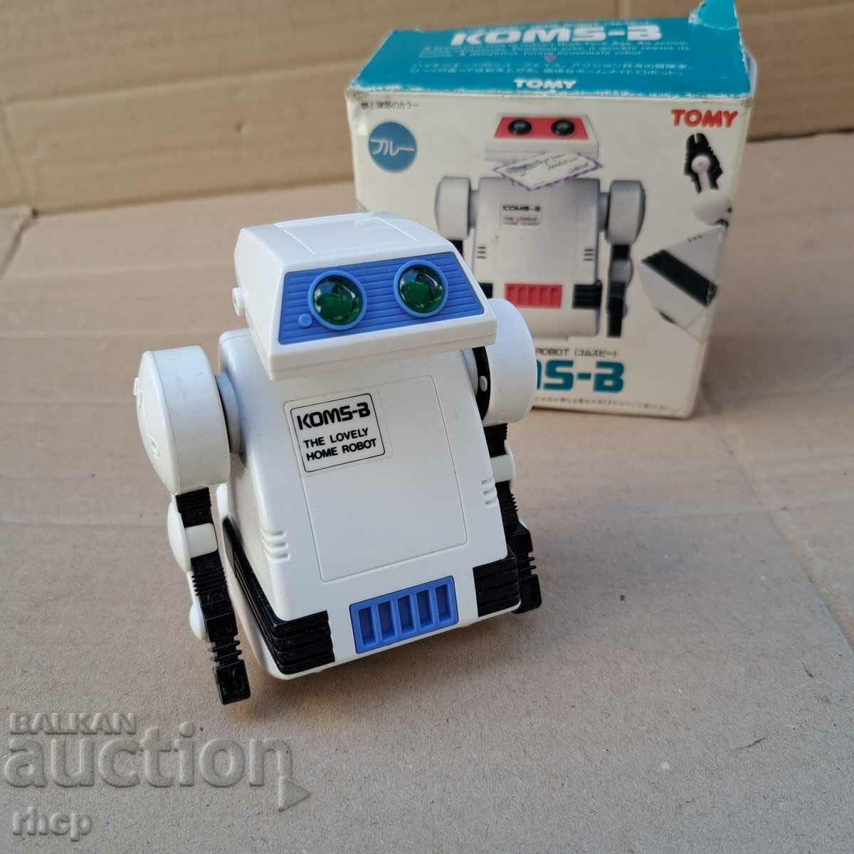 Tomy Koms-3 robot toy 80s Japan