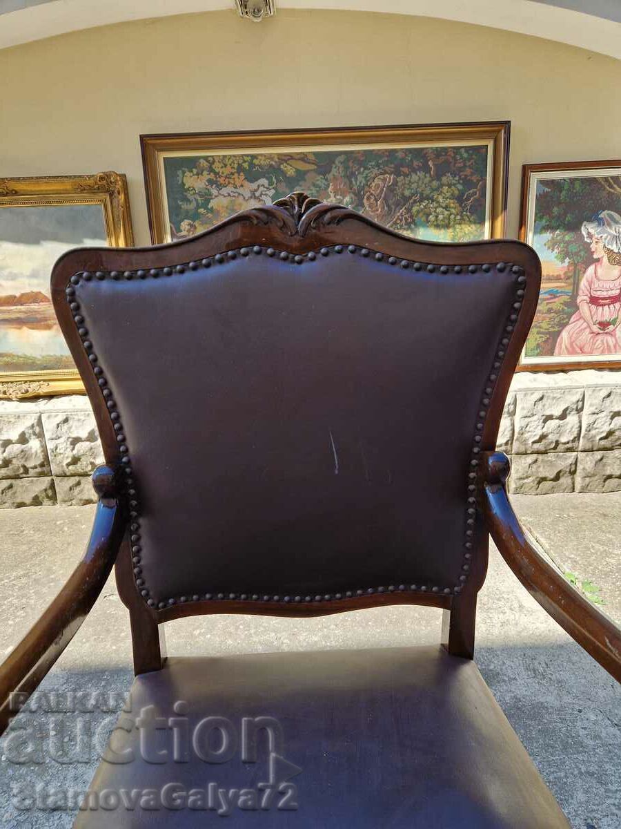 Un minunat scaun baroc antic Louis 15 - 6 Un minunat scaun baroc antic Louis 15 - 6