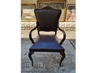 A wonderful antique baroque Louis 15 chair