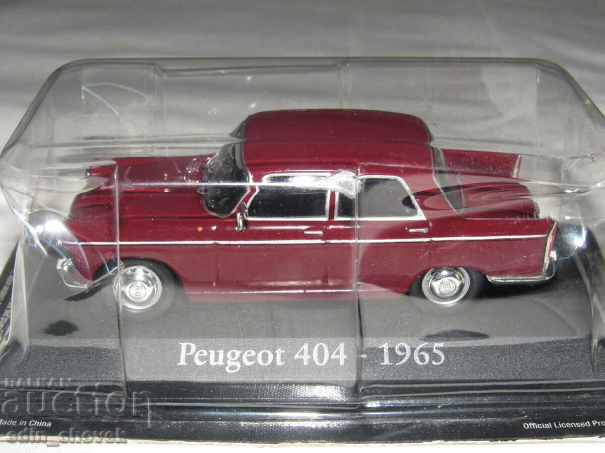 1/43 Altaya / IXO Peugeot 404 1965. Новo