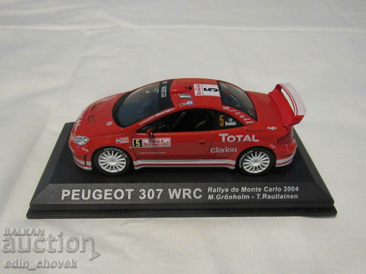 1/43 Altaya / IXO Peugeot 307 WRC Rallye Monte Carlo