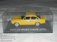 1/43 Altaya / IXO Fiat 124 Coupe 1971. Nou