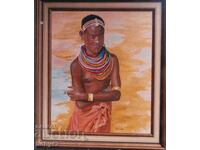 African Girl 1980 2