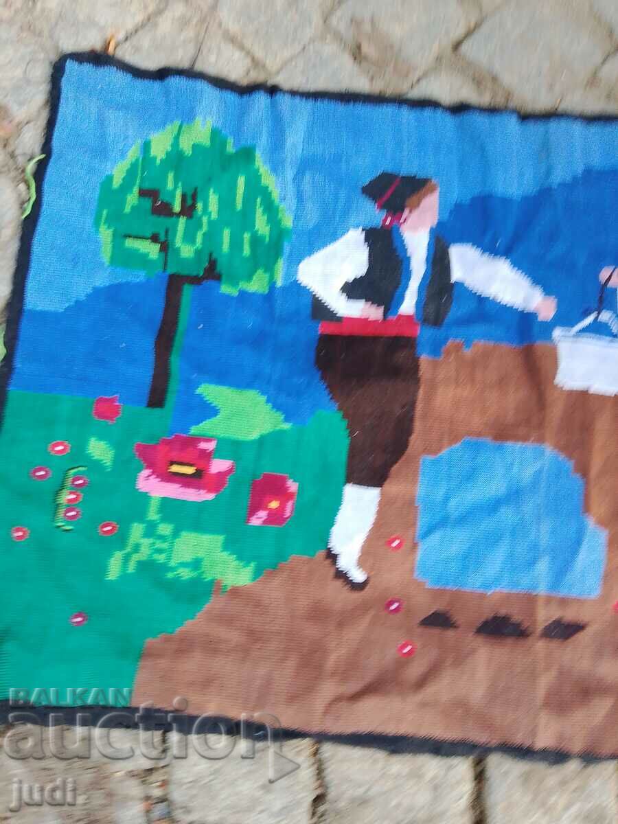 Delivery of Hand-knitted flowerpot Delivery of Hand-knitted flowerpot