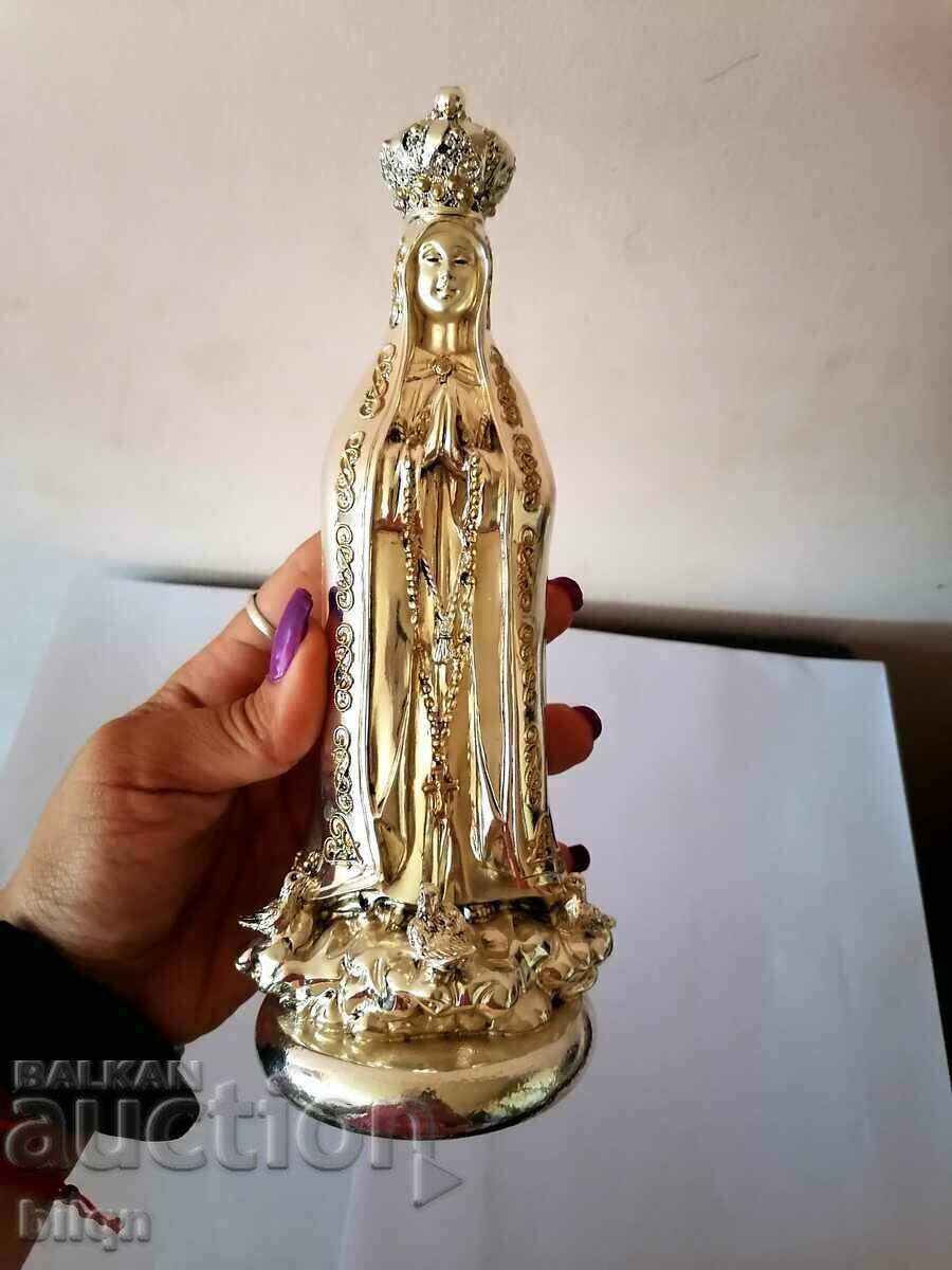 Frumoasă figurină placată cu argint - 6