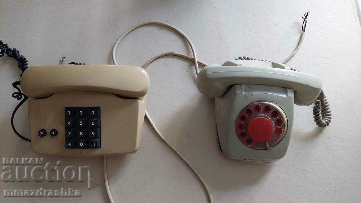 Old phones for decoration, collection