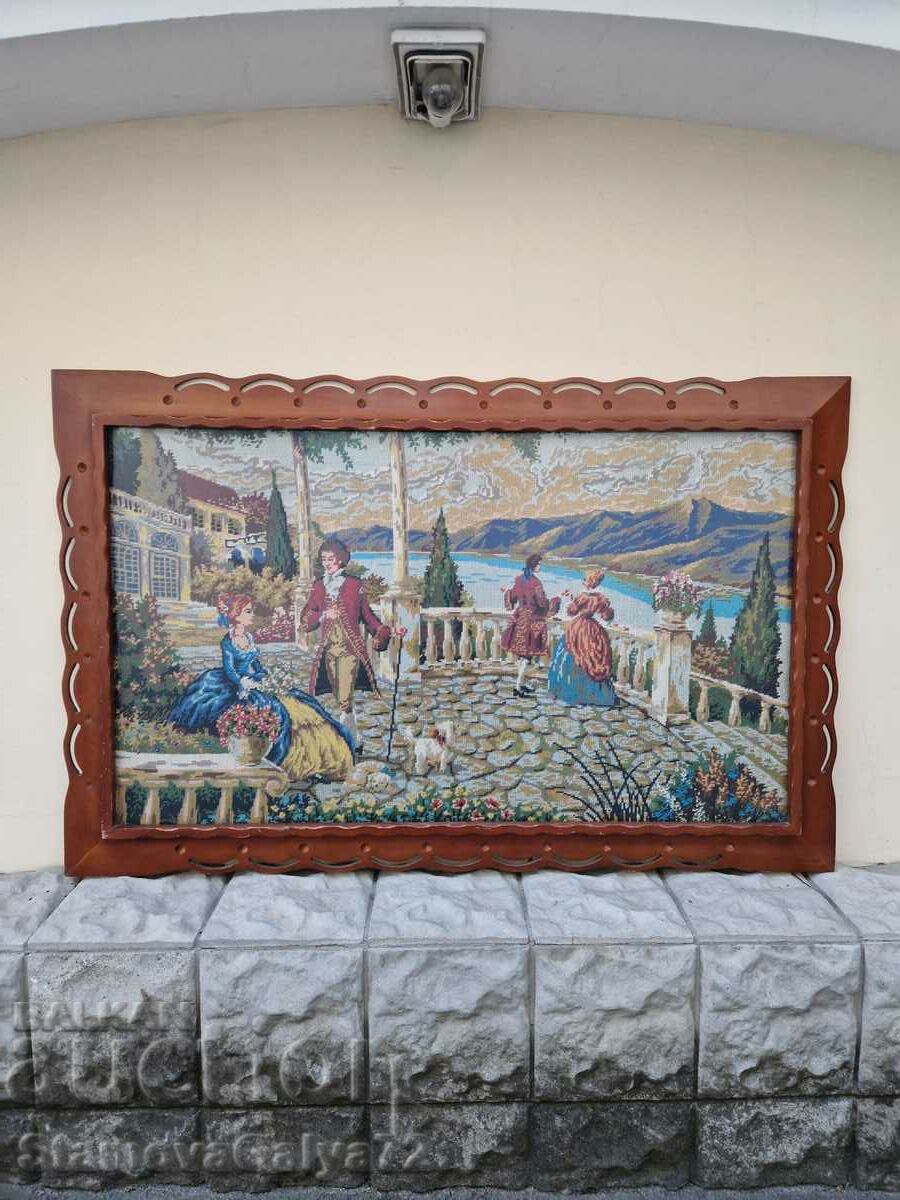 Huge Antique Baroque Dutch Tapestry