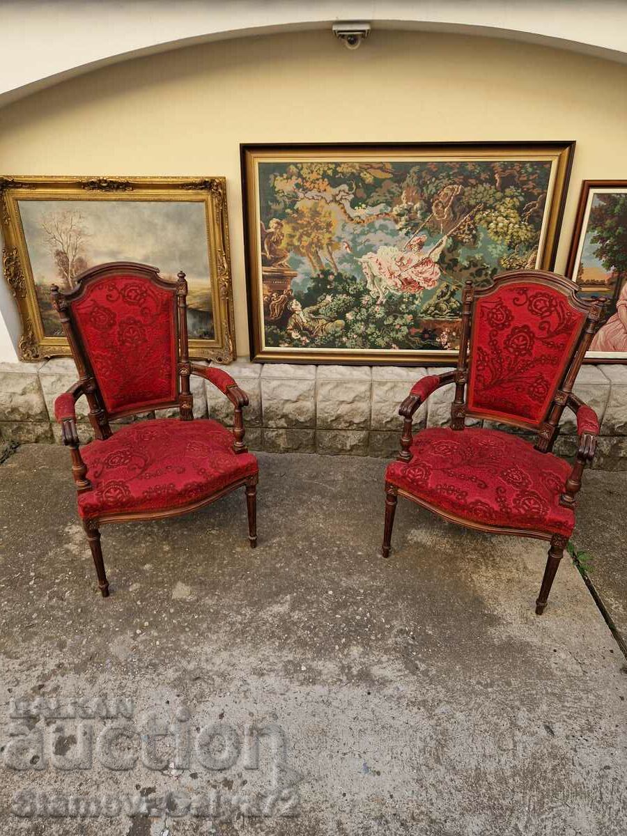 Lovely antique Victorian style armchairs