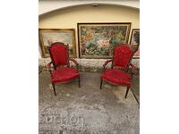 Lovely antique Victorian style armchairs