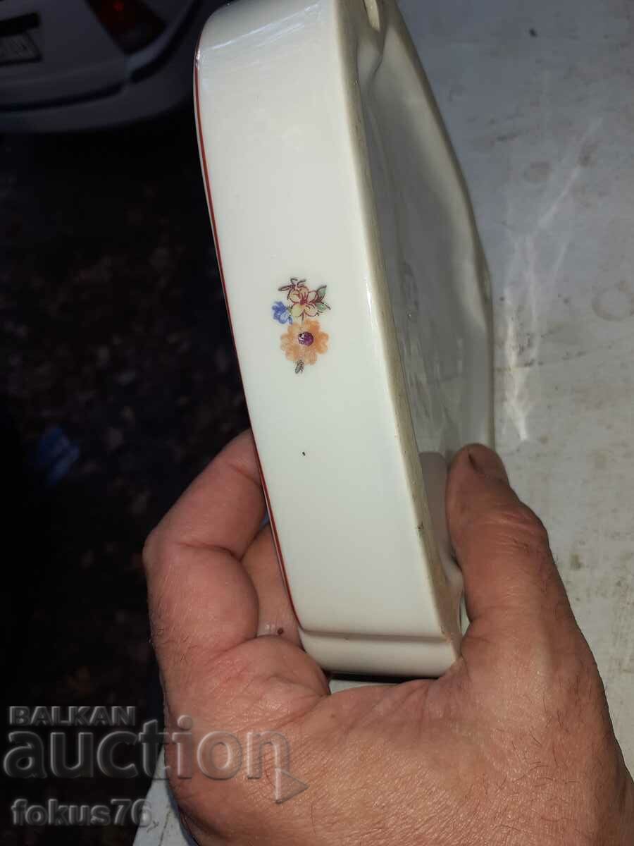Old Bulgarian porcelain ashtray - 5 Old Bulgarian porcelain ashtray - 5