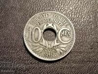 1918 10 centimes Franta