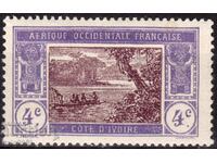 France/Cote D"Ivoire/AOF-1913/22-Regular-Laguna,MLH