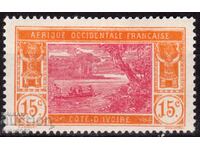 Франция/Cote D"Ivoire/AOF-1913/22-Редовни-Лагунa,MLH