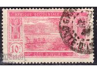 Franța/Cote D"Ivoire/AOF-1913/22-Regular-Laguna, ștampilă