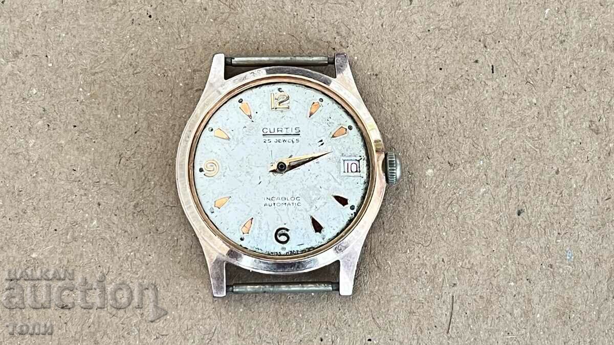 CURTIS SWISS MADE CAL F 4007N G10 RARE ΧΩΡΙΣ ΓΥΑΛΙ BZC !!!!