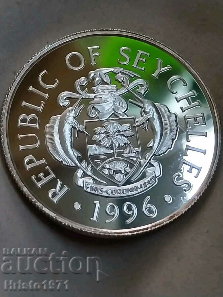 10 Rupees 1996 Seychelles with price 65.00 BGN | € 33.23 10 Rupees 1996 Seychelles with price 65.00 BGN | € 33.23