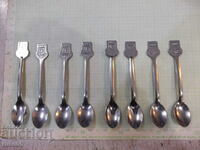 Lot of 8 pcs. "Silistra" spoons for coffee