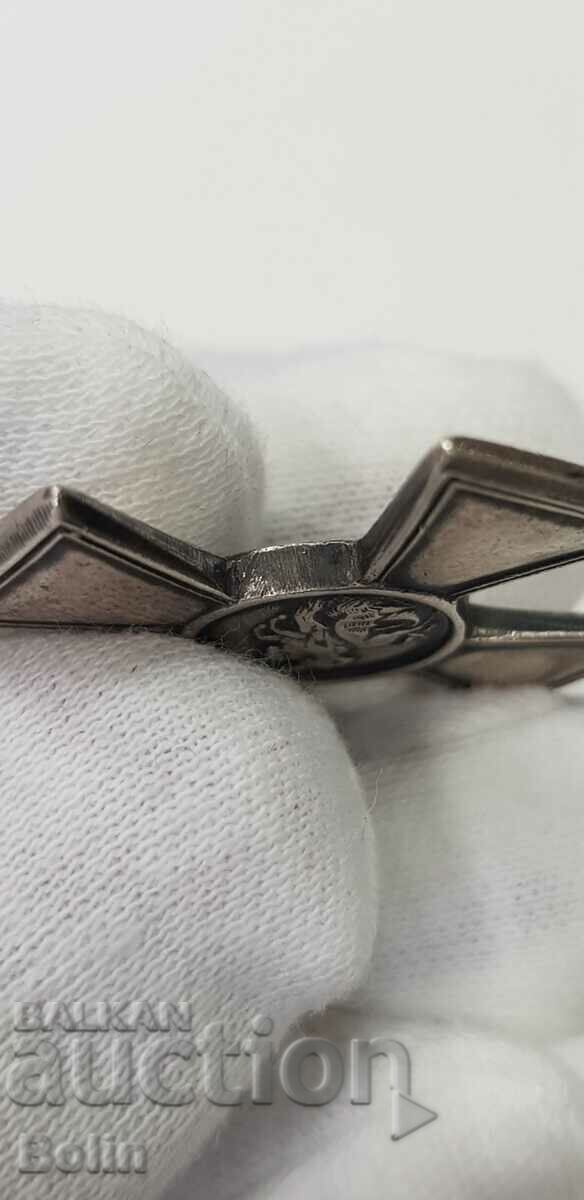 Rare Russian Imperial St. George's Cross for Courage - 4 c. - 7 Rare Russian Imperial St. George's Cross for Courage - 4 c. - 7