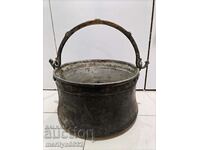 Tinned coin, cauldron, copper, copper vessel