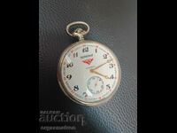 Rare Pocket Watch Serkisof Garanti demiryolu Working