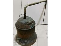 Slum brandy kettle with pipe copper with lid copper vessel