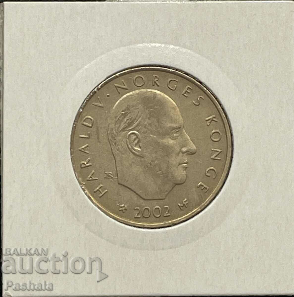 Norway 20 kroner 2002 with price 10.00 BGN | € 5.11 Norway 20 kroner 2002 with price 10.00 BGN | € 5.11