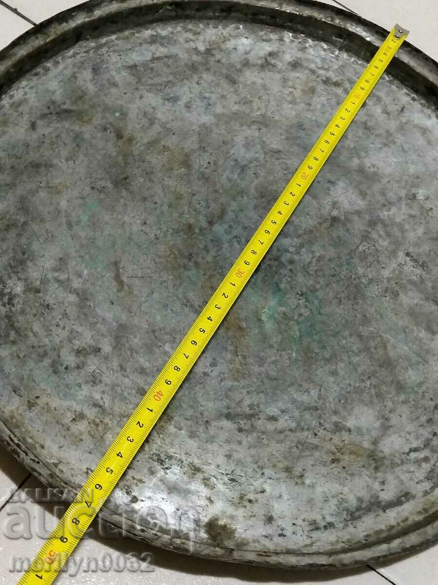 Auction Pie pan, copper, casserole, blue, copper dish Auction Pie pan, copper, casserole, blue, copper dish