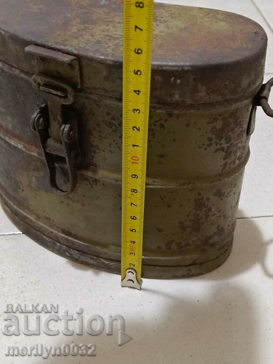 WWII Wehrmacht WW2 Metal Binocular Case - 5 WWII Wehrmacht WW2 Metal Binocular Case - 5