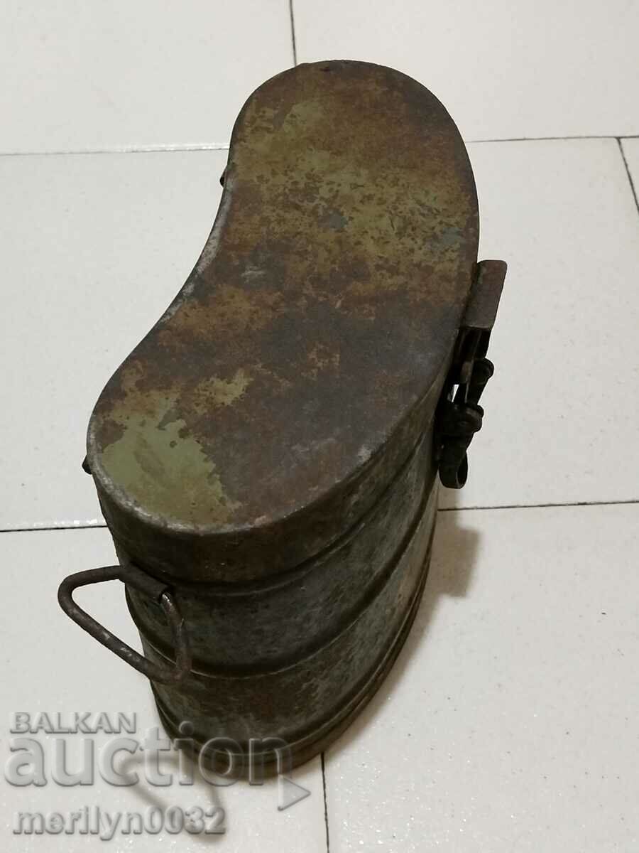 WWII Wehrmacht WW2 Metal Binocular Case - 6 WWII Wehrmacht WW2 Metal Binocular Case - 6