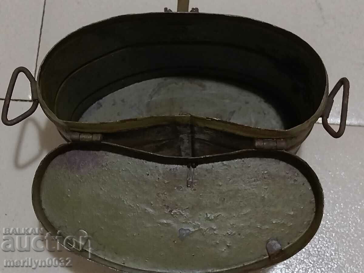 WWII Wehrmacht WW2 Metal Binocular Case - 7 WWII Wehrmacht WW2 Metal Binocular Case - 7