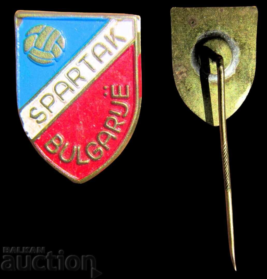 soccer badge old dutch badge - spartak plovdiv 1963