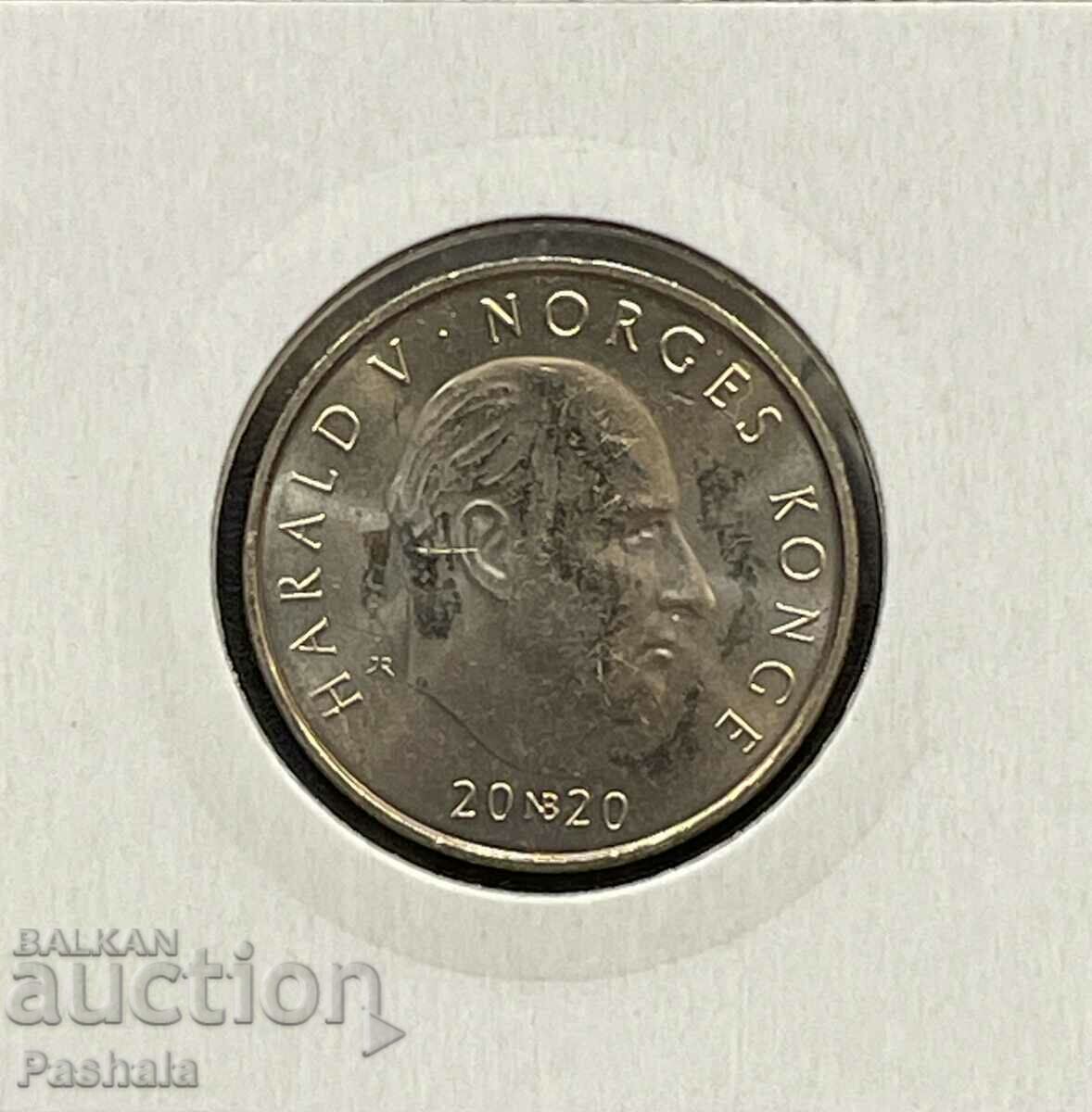 Norway 20 kroner 2020 with price 10.00 BGN | € 5.11 Norway 20 kroner 2020 with price 10.00 BGN | € 5.11