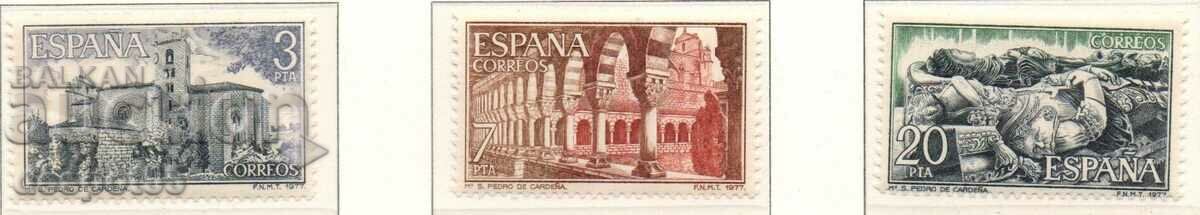 1977. Spain. Monasteries and abbeys.