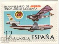 1977. Spain. 50 years of the Spanish IBERIA Airlines.