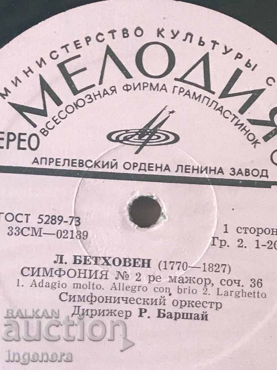 Auction  RECORD GRAMOPHONE CLASSICAL MUSIC - BEETHOVEN