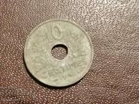 1943 10 centimes France - 17 mm