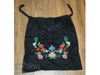 Authentic apron Folk costume embroidered flowers