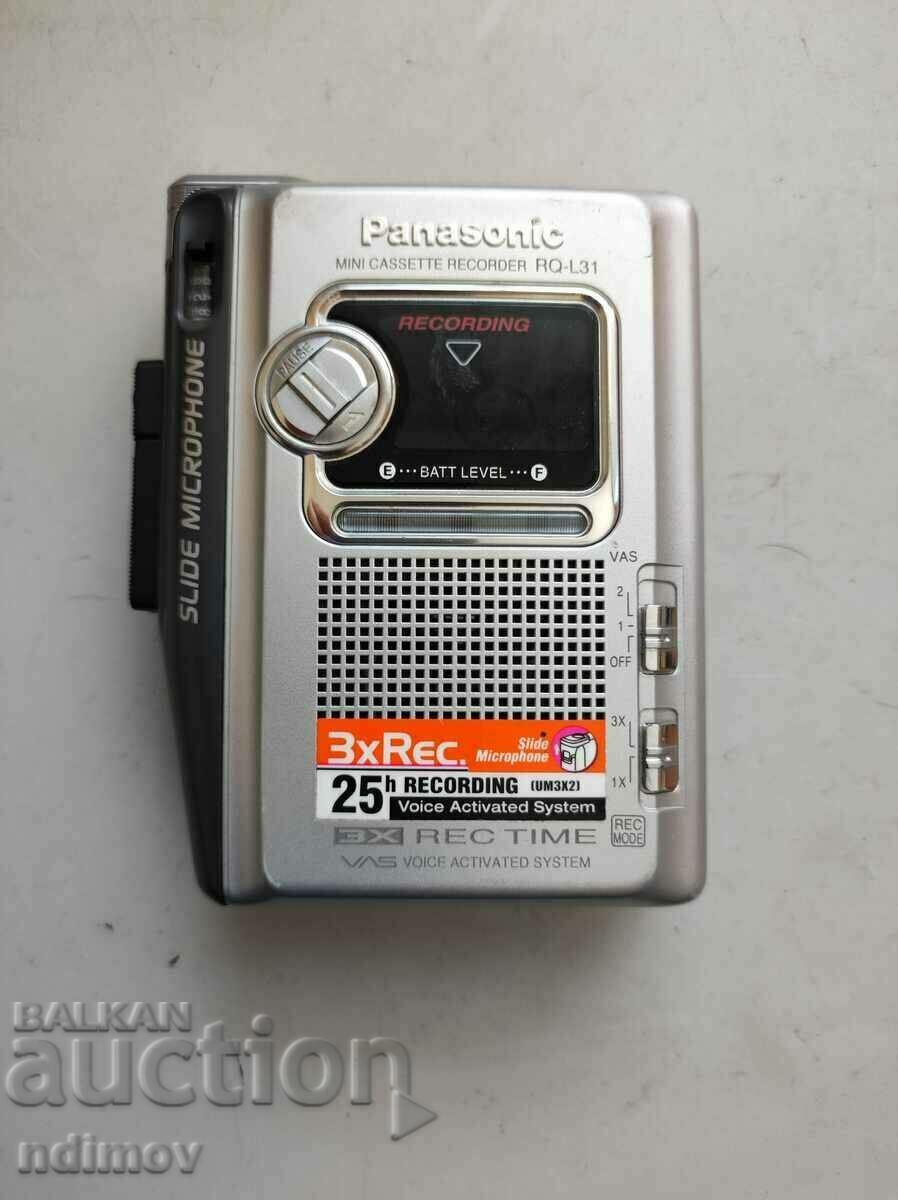 Recording Walkman Dictaphone Panasonic Panasonic