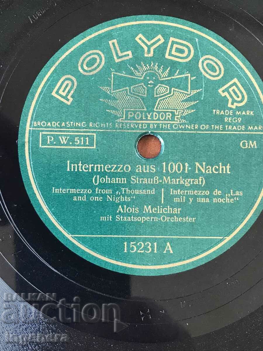 Delivery of 1938 BAKELITE-GERMANY GRAMOPHONE RECORD MARKING Delivery of 1938 BAKELITE-GERMANY GRAMOPHONE RECORD MARKING