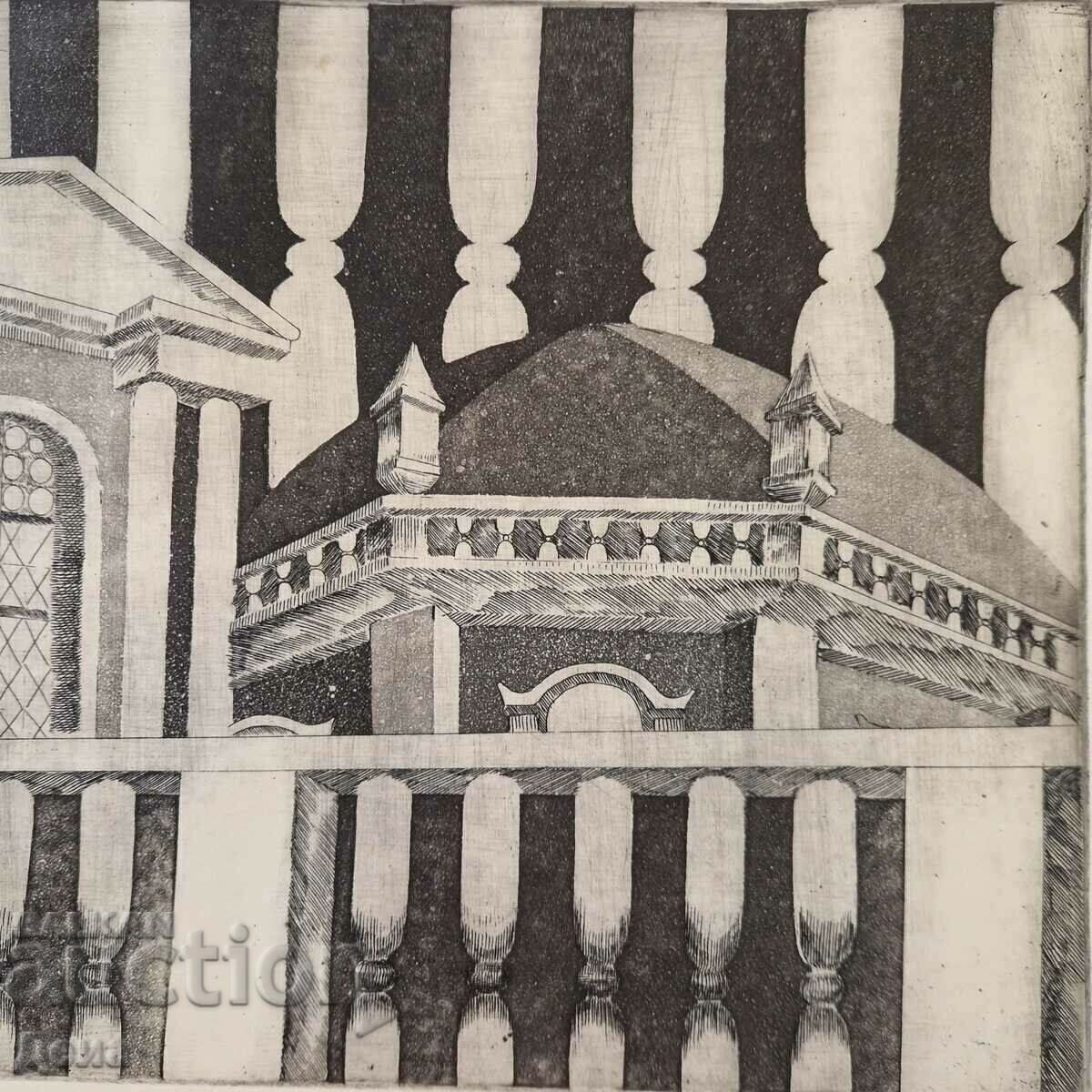 Delivery of Daniela Naydenova graphic 1988. Delivery of Daniela Naydenova graphic 1988.