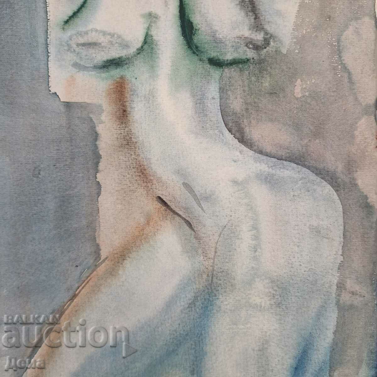 Δημοπρασία Κύρια ακουαρέλα Δημοπρασία Κύρια ακουαρέλα