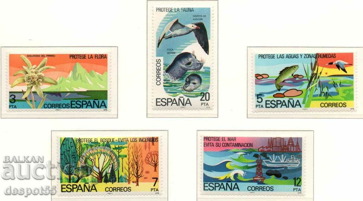 1978. Spain. Protection of nature.