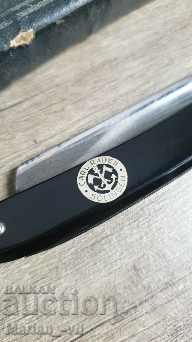 Auction Rare CARL RADER SOLINGEN razor Auction Rare CARL RADER SOLINGEN razor