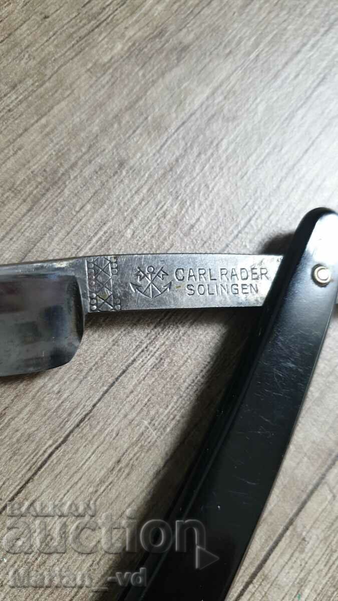 Rare CARL RADER SOLINGEN razor - 5 Rare CARL RADER SOLINGEN razor - 5
