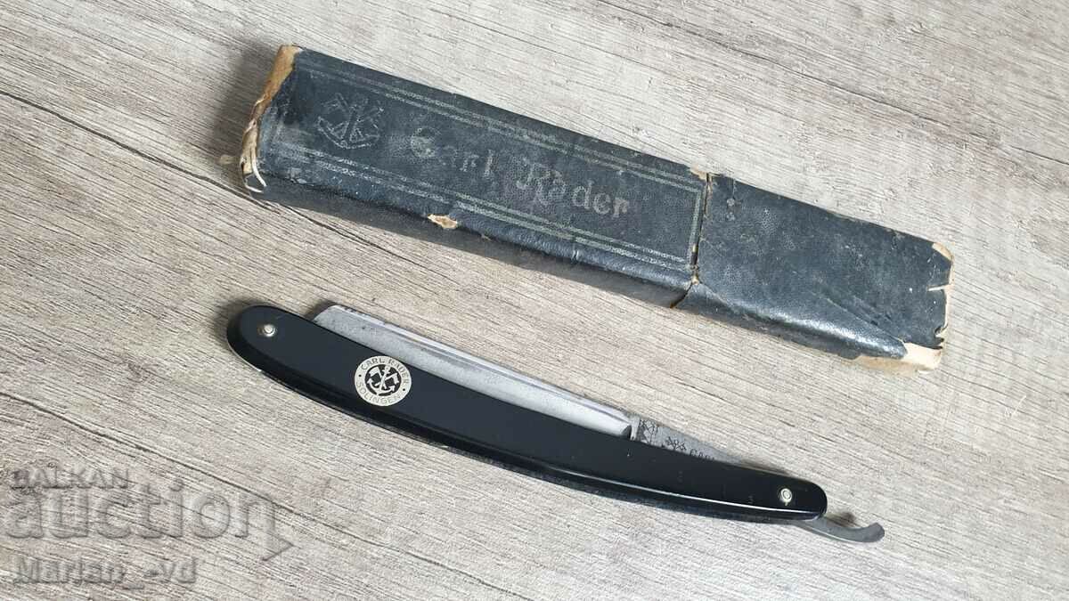 Rare CARL RADER SOLINGEN razor