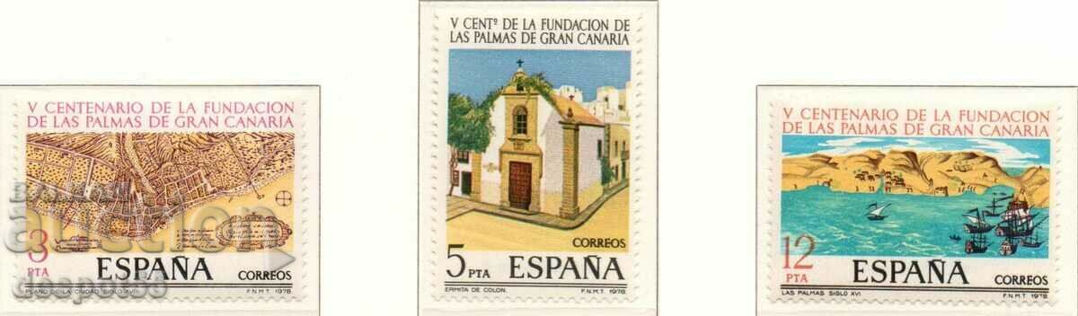 1978 Spania. 50 de ani de la Las Palmas de Gran Canaria