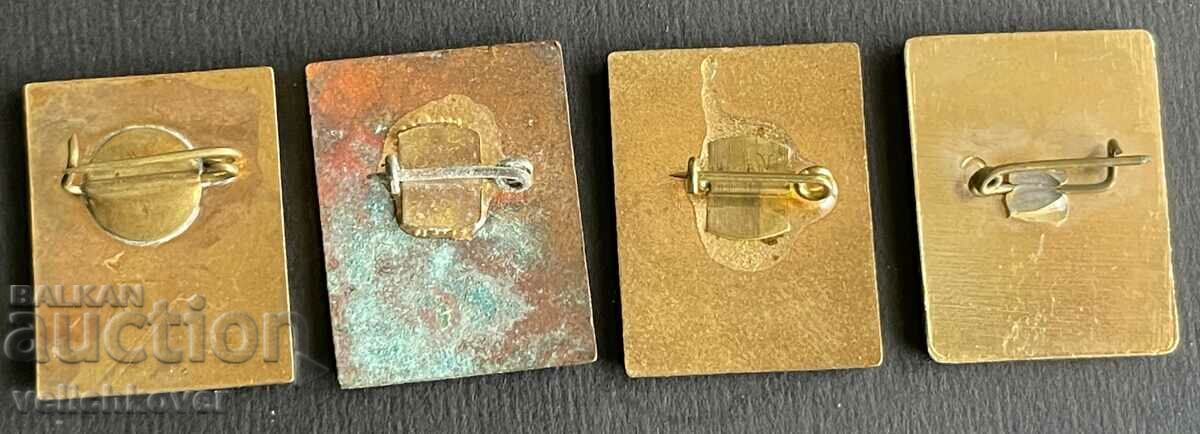 38413 Bulgaria 4 characters Plovdiv fair enamel with price 25.00 BGN | € 12.78