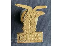 38414 Bulgaria sign Insurance company Eagle on a pin