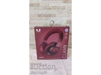 Fresh N Rebel Wireless Headphones - Clam ANC, Safari Red