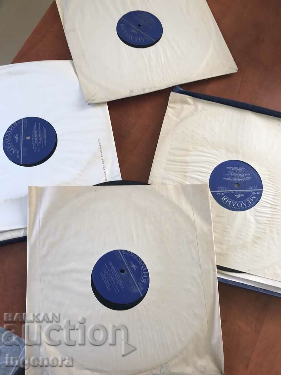 Auction  RECORD GRAMOPHONE CLASSICAL MUSIC-BACH-SET 4 PCS.